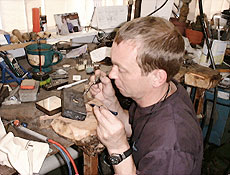 Steve soldering