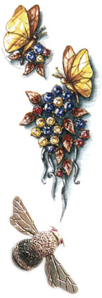 diamond bee and sketch